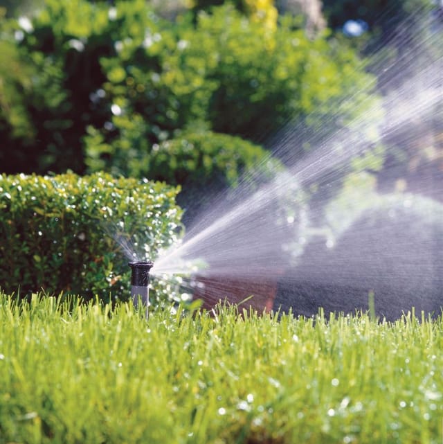 Gardena - Sprinklersystem Versenkregner s-es 12 m² Rasensprenger Regner 1/2