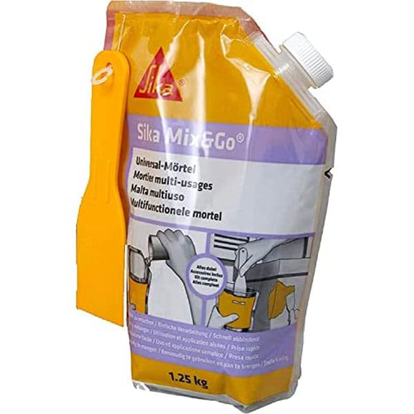 Sika - Mix&Go Reparaturmörtel Grau 1,25kg gebrauchsfertig