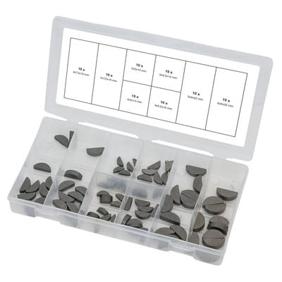 KS TOOLS Sortiment Federkeile 80tlg. - 970.0560
