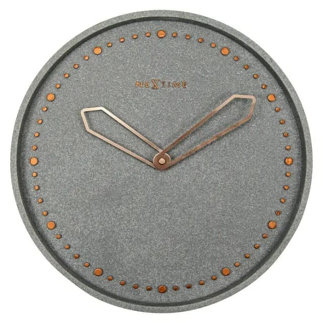 Nextime - Wanduhr Cross ø 35 cm Wanduhr
