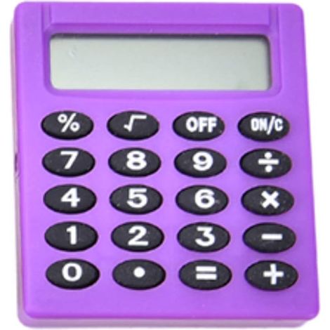 Taschenrechner, 1 Stück, 8-stellig, Elektronisch, Mini-taschenrechner Für Den Täglichen Gebrauch Oder Den Mathematikunterricht Im Büro (lila),