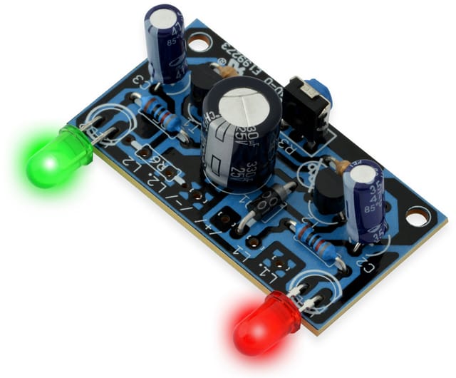 Kemo - B003 Blinklicht Bausatz Ausführung (Bausatz/Baustein): Bausatz 6 v/dc, 12 v/dc