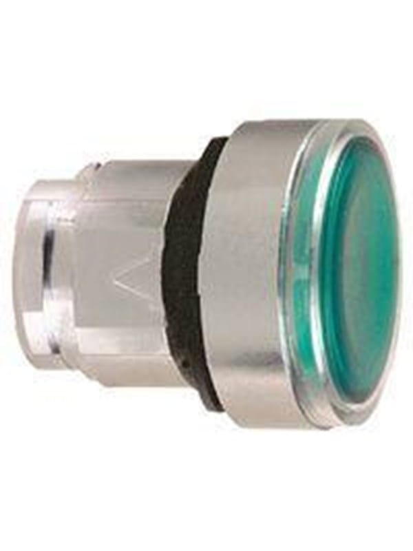Schneider Electric ZB4BA38 Harmony ZB4BA38 Drucktaster Betätiger flach Grün Druckentriegelung 1 St