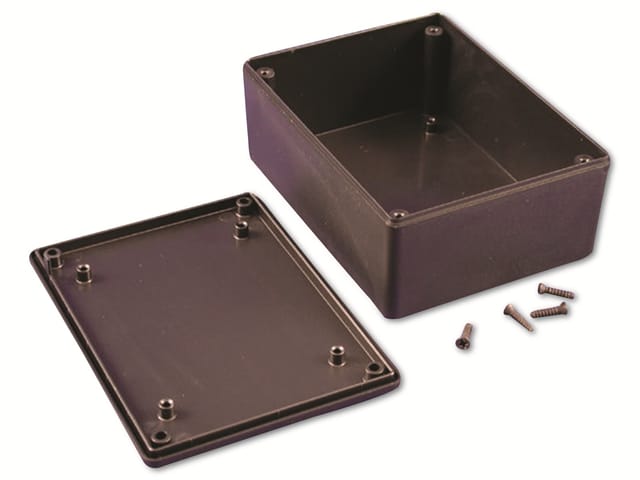 Hammond Electronics - 1591XXSSBK Universal-Gehäuse 110 x 82 x 44 abs Schwarz 1 St.