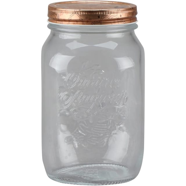 Glas "Cucinare" 1,0 l Quattro Stagioni 70/kupferfarben