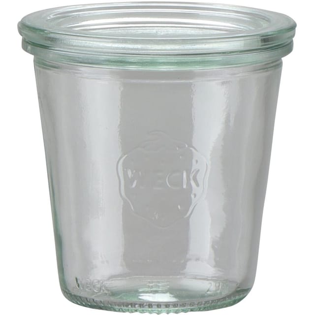 Siena Home - Sturz-Glas 'Cucinare' Rundrand 290 ml Weck-Glas, Rundrand-Deckel