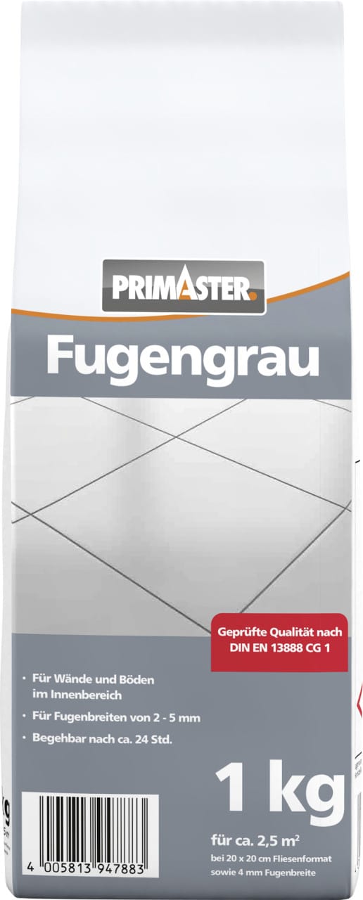 Fugengrau 2 - 5 mm feines Fugenbild - Primaster