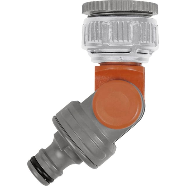 00998-50 Kunststoff Hahnanschluss Steckkupplung, 30,3 mm (1') ig, 24,2 mm (3/4') ig - Gardena
