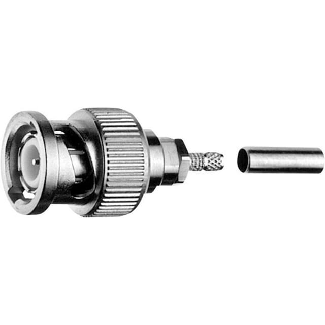 100023359 100023359 BNC-Steckverbinder Stecker, gerade 50 ω 1 St. - Telegärtner