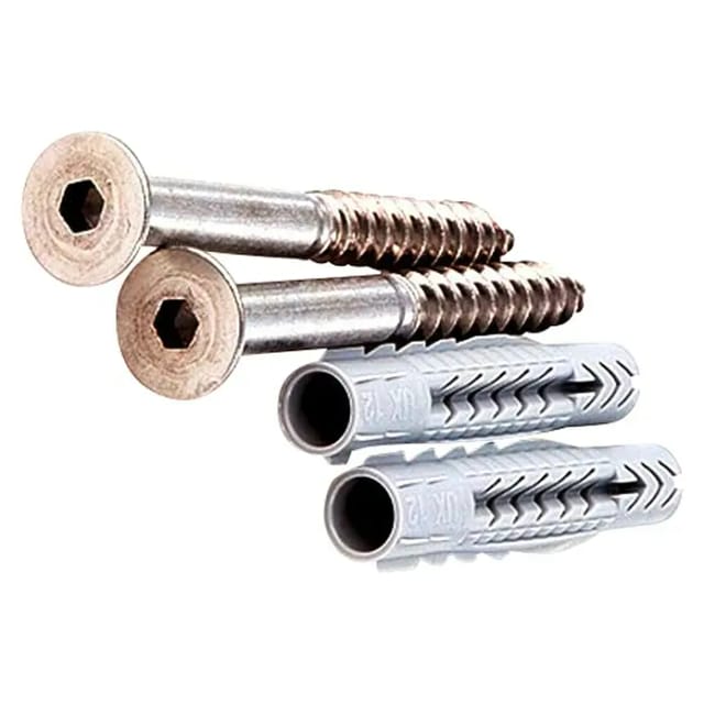 Plan Care Befestigungs-Set 2, 2x Senk-Holzschraube, - Keuco