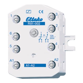 Le Sanitaire - Eltako R81-002-230V Schaltrelais Nennspannung: 230 v Schaltstrom (max.): 10 a 2 Wechsler 1 St.