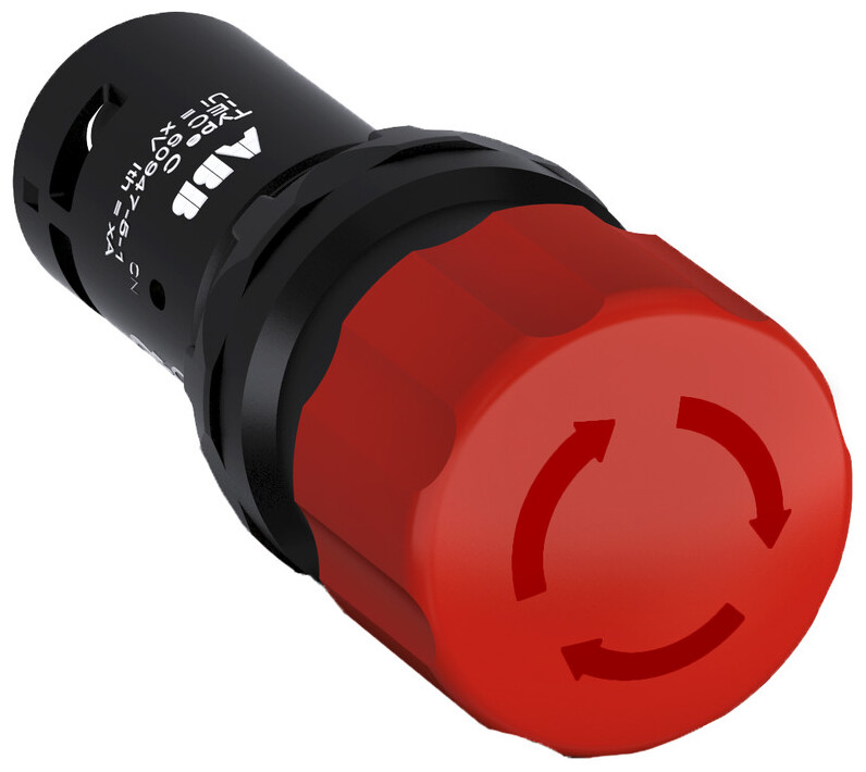 Sicherheitstaster Ce3t-10r-11, 1no1nc, Rot