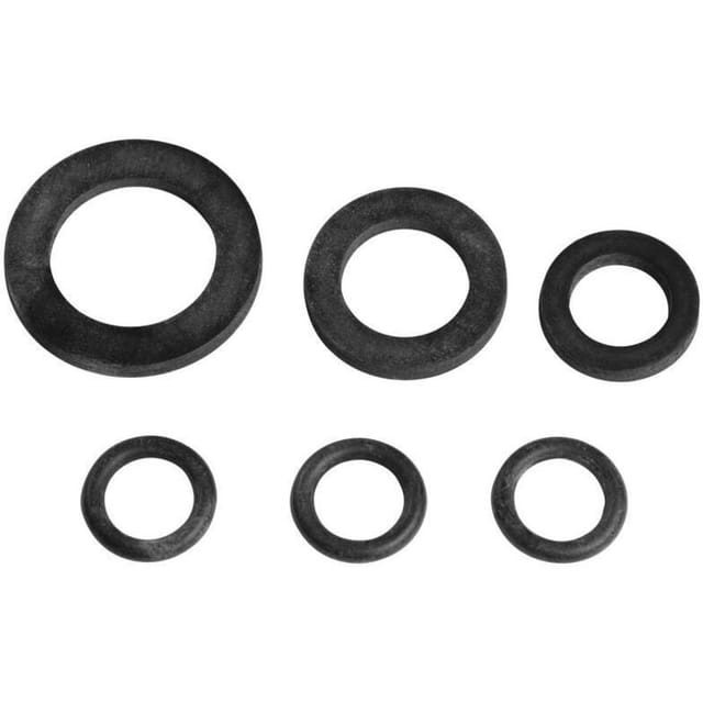 Universal-Dichtungssatz für Wasserhahn - 3 O-Ringe + 3 Flachdichtungen - 1127-26 - Gardena