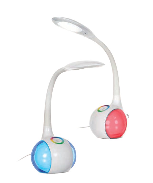 Activejet Aje-rainbow Rgb Table Led Lamp With Rgb Lightning Base