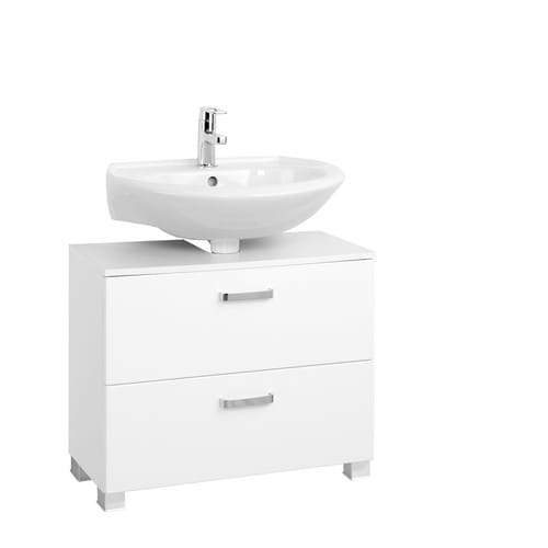 Waschbeckenunterschrank PADUA-03 Hochglanz weiß, 70cm