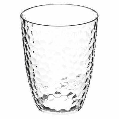 GLAS 380ml KUNSTSTOFF Estiva transparentes Polystyrol