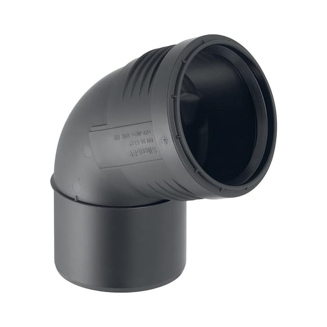 Silent pp Bogen 390523141 dn 100, 67,5°, schalloptimiert - Geberit