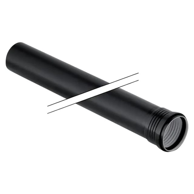 Geberit Silent-PP Rohr mit Muffe Außendurchmesser 32mm, Länge 100cm