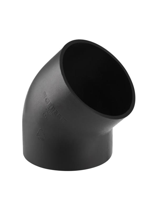 Pe Bogen 45 Grad, Außendurchmesser 40mm - Geberit