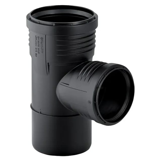Geberit - Silent pp Abzweig 390448141 dn 90/50, 87,5Grad, schalloptimiert