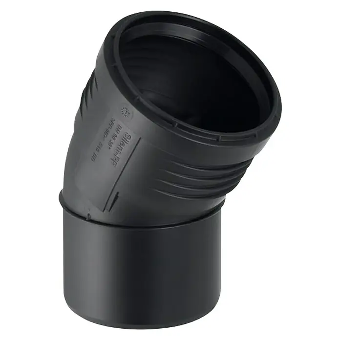 Silent pp Bogen 390021141 dn 30, 30°, schalloptimiert - Geberit