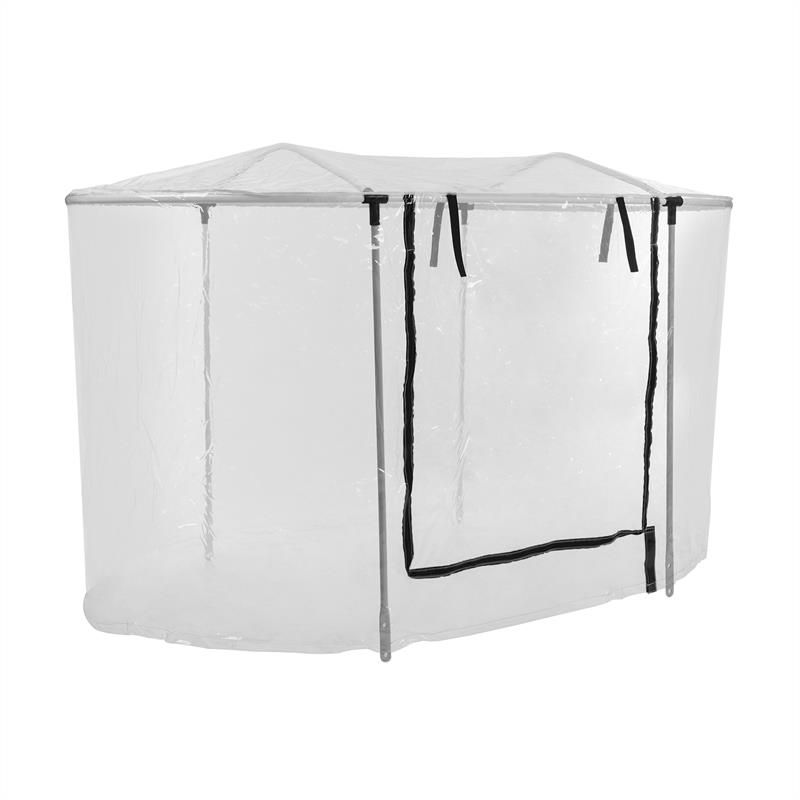 High Grow Top 160 Gewächshaus-aufsatz 160x115x80cm Stahlrohr Pvc