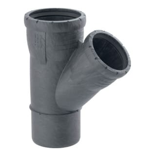 Geberit Silent-Pro Abzweig 45 Grad, d 75mm, d1 50mm