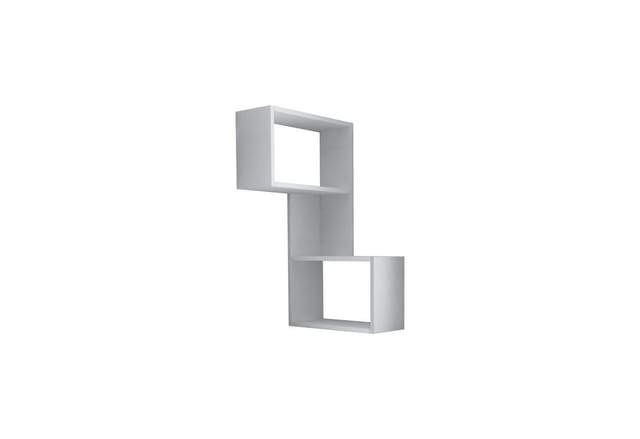 Decortie - Part Eckregal - Weiß - Weiß