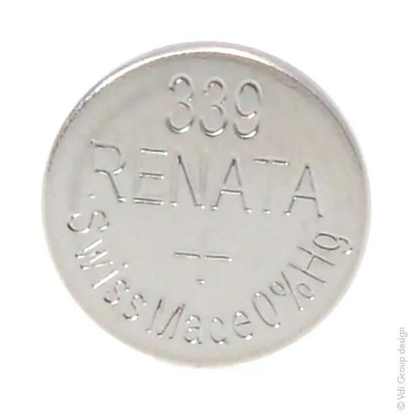 Knopfzelle Renata X339 Silber 11 Millimeter 1 55 Volt