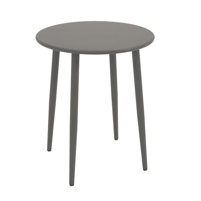 Degamo - Bistrotisch denver 60cm rund, Metall grau