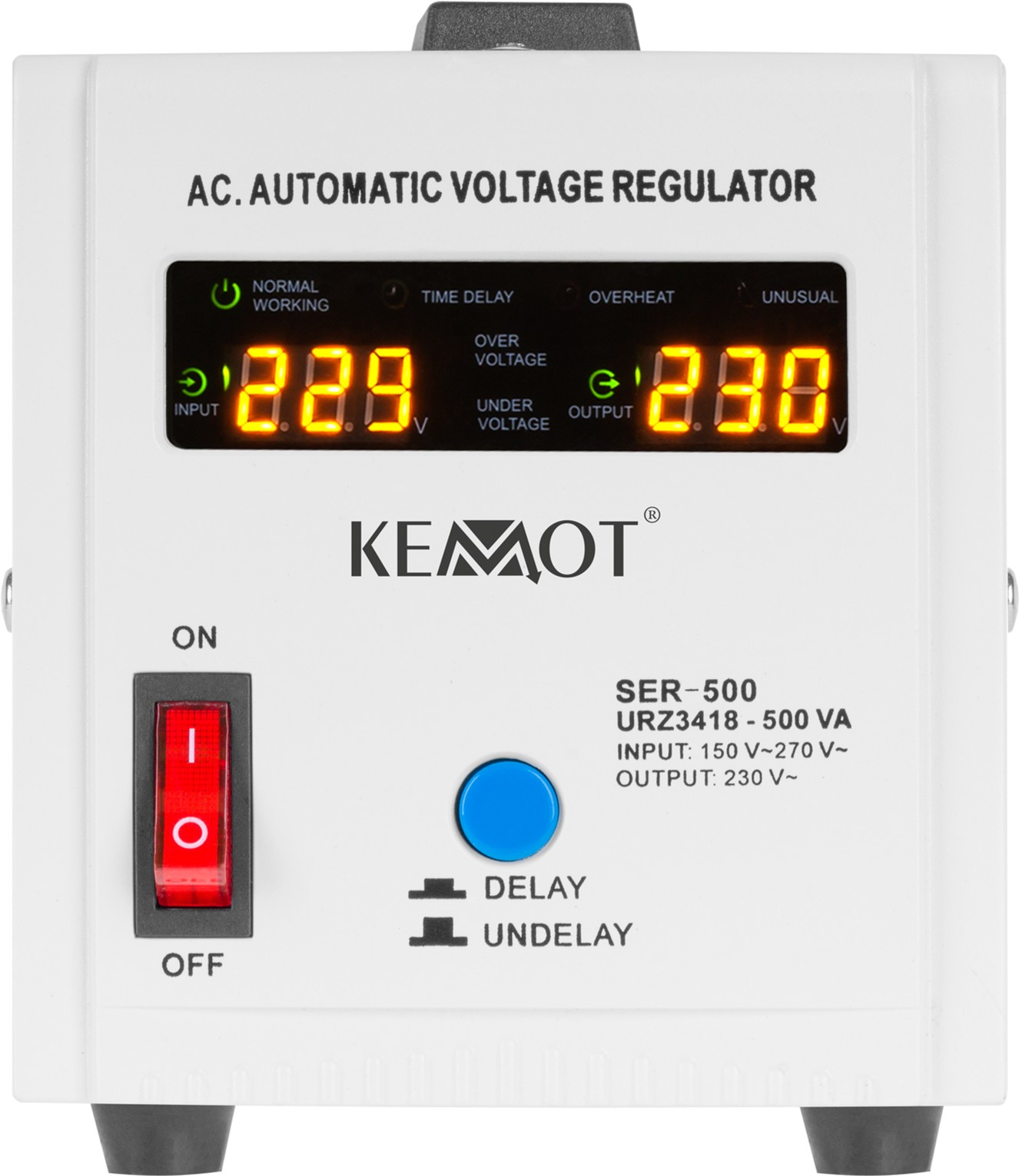 Kemot Ser-500 Spannungsstabilisator 500va 5% (5901890025256)