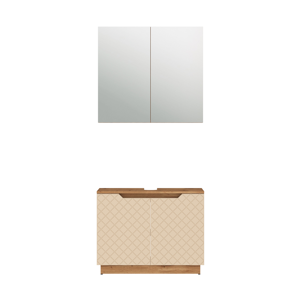 Badmöbel-set Lotta, Cashmere, 2-teilig, Vicco