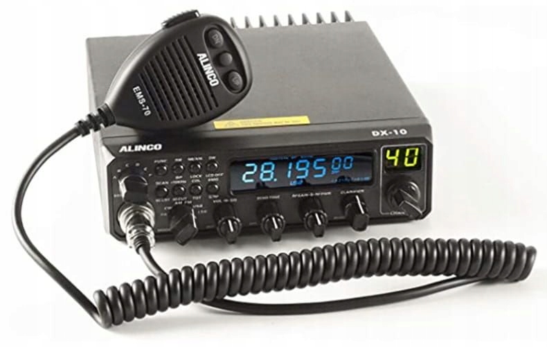 Alinco Dx-10 Funkgerät 10 M Am/fm/ssb/cw 1din Export 25–29,7 Mhz