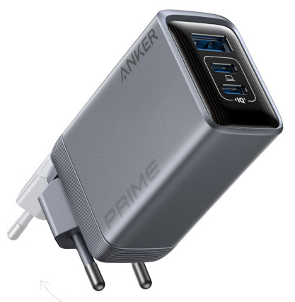 Anker Prime Charger 100w 3-port Ganprime Wandladegerät (a2688341)