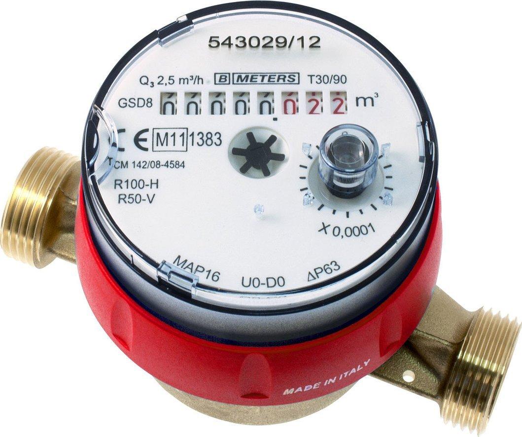 Wasserzähler Bmeters Rfm Acq3 Durchfluss 2.5 M3 H Hohe Genauigkeit