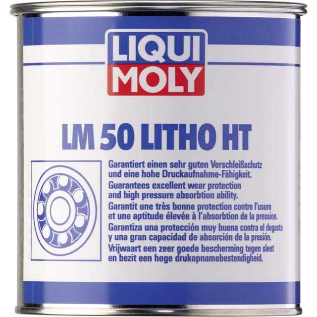 Liqui Moly - lm 50 Litho ht Hochleistungs-Lithium-Komplex-Seifenfett 1 kg