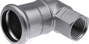 Winkelstück Mit Innengewinde 18x1/2" Edelstahlpresse