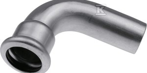 Winkelstück 28 Mm Nyp-90s Edelstahlpresse
