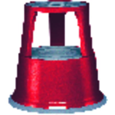 Wedo - Rollhocker Stahlblech rot - 212102