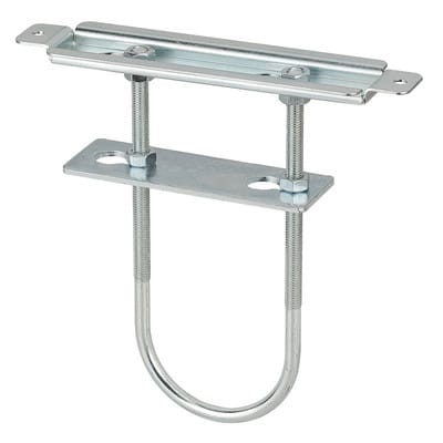 Vormann - Heizkörperkonsole Länge 190 mm Breite 45 mm Stärke 1,5 mm Stahl blau verzinkt silber