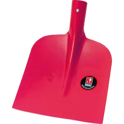 Spaten Holsteiner Sandschaufel mit E-Stiel, rot, Gr.2 - Ideal