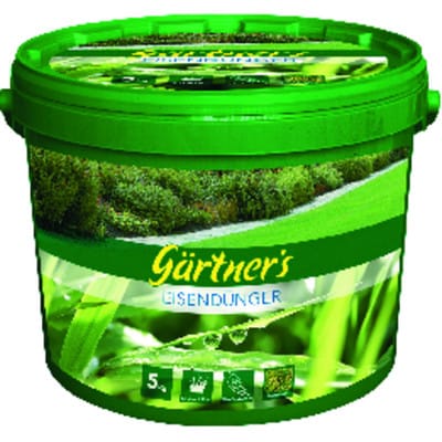 Gartners - Eisendünger 5 kg, Eisensalz 12, als