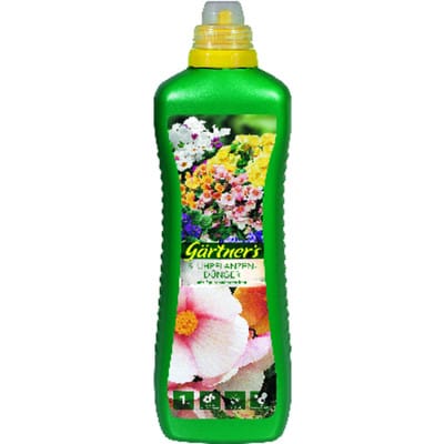 Gartners - Blühpflanzendünger mit Spurenelemente, 1 l