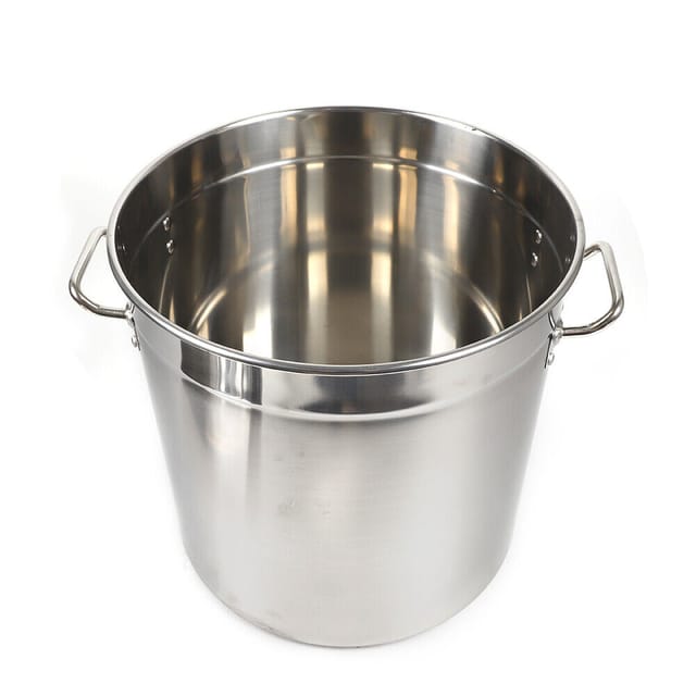 Senderpick - 35L Edelstahl-Topf mit Deckel Küchenkochgeschirr Kochtopf mit großer Kapazität Suppentopf Gulaschtopf Home Brew Pot (3.0cm dick)