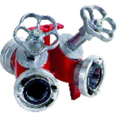 Verteiler C-52 mit Absperrung