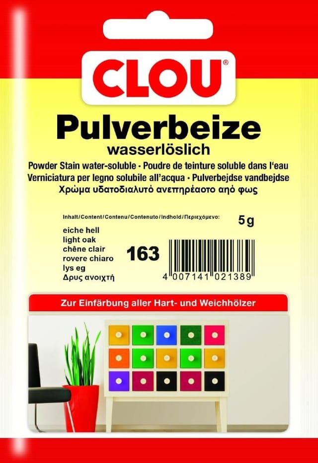 Clouth - Clou Pulverbeize 5 g eiche mittel Beizen