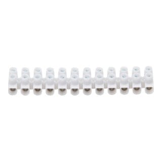 FP - Kopp - Lüsterklemmleiste, 12-polig, 2,5-4mm², weiß - 342400087