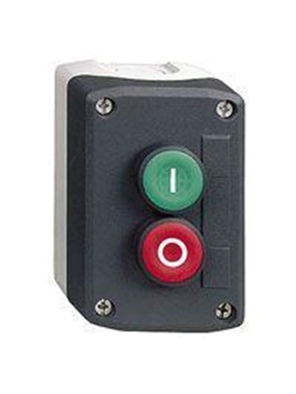 Schneider Electric - XALD213 Harmony XALD213 Drucktaster im Gehäuse 1 Taste Grün, Rot Druckentriegelu