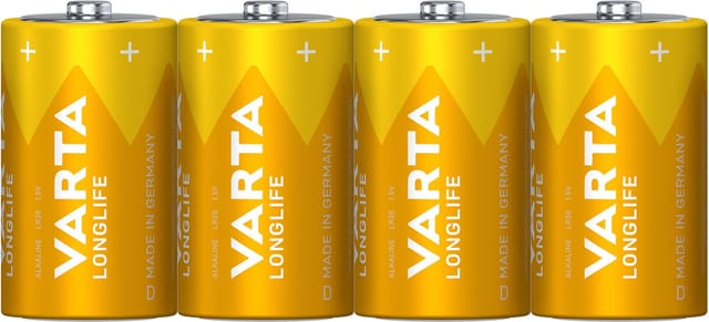 Longlife Extra Mono /D/LR20 4er Folie, 1,5V - Varta