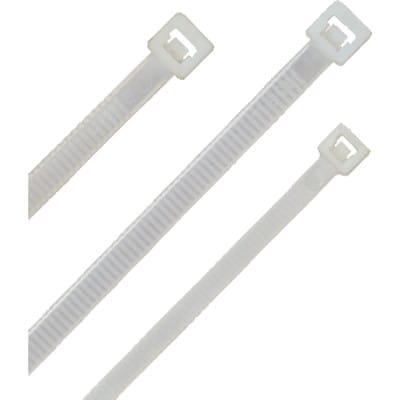 HEIDEMANN Nylon Kabelbinder Set transparent, sortiert
